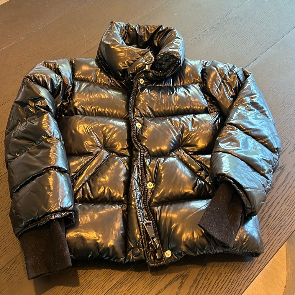Girls Sam Black Puffer jacket